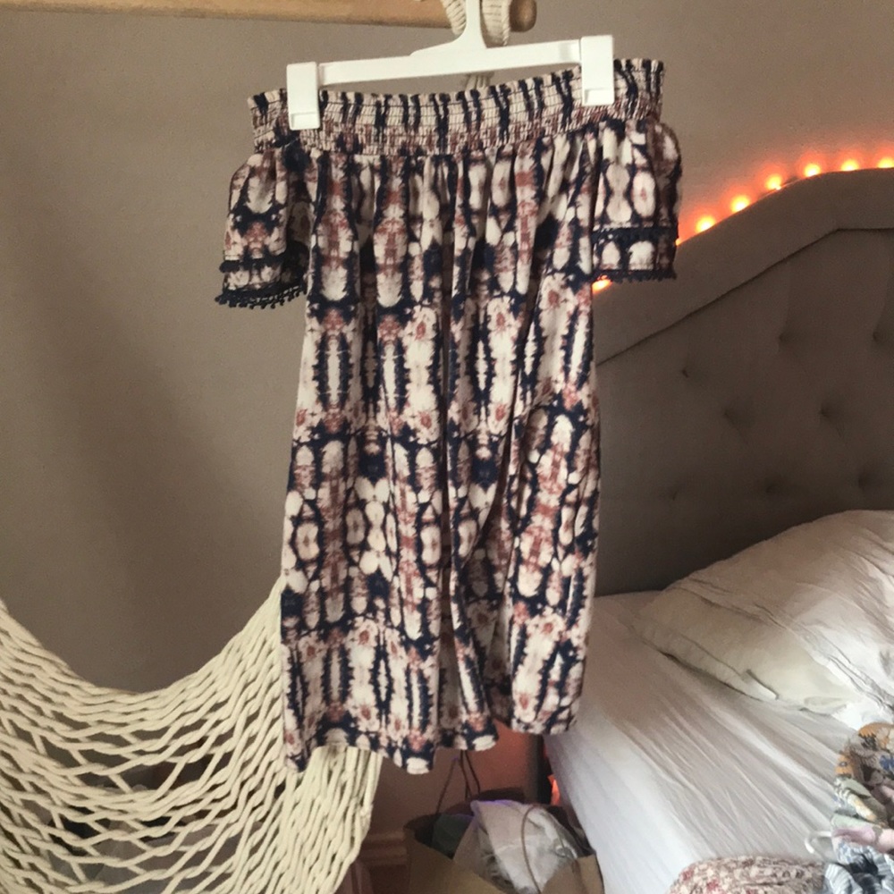 off shoulder dress